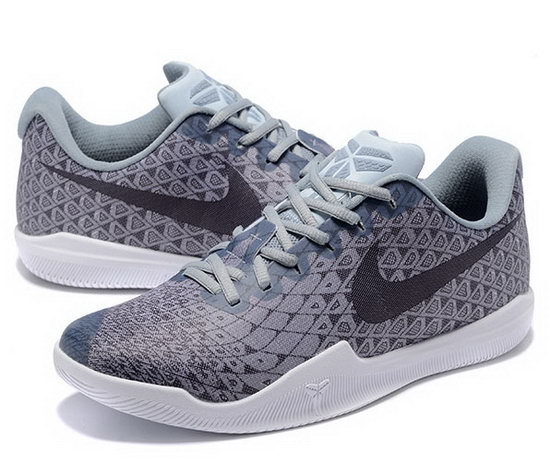 Nike Kobe 12 Grey Black Low Cost